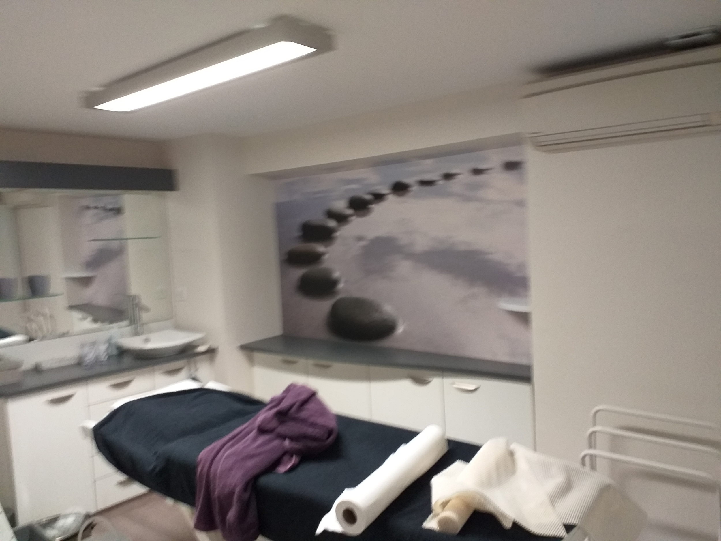 Peinture salon esthétique