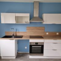 Peinture cuisine bleu