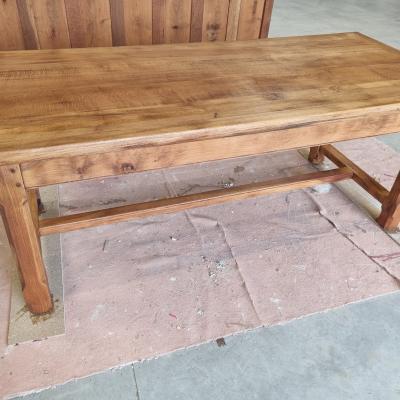 Vernissage table en bois