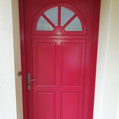 Peinture porte d'entrée