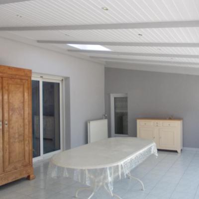 peinture plafond lambris