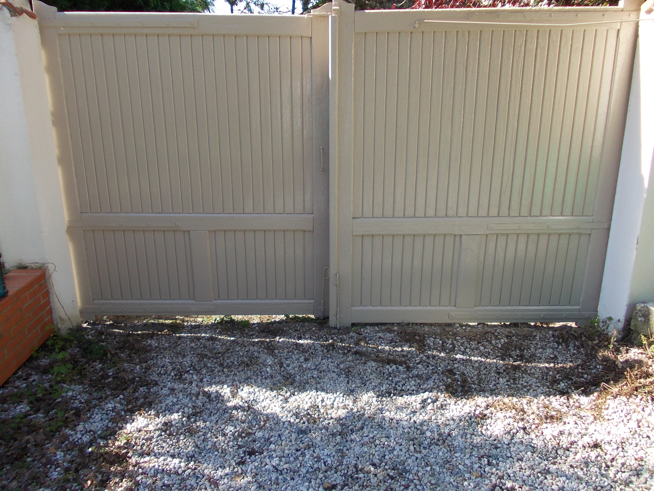 Peinture portail 