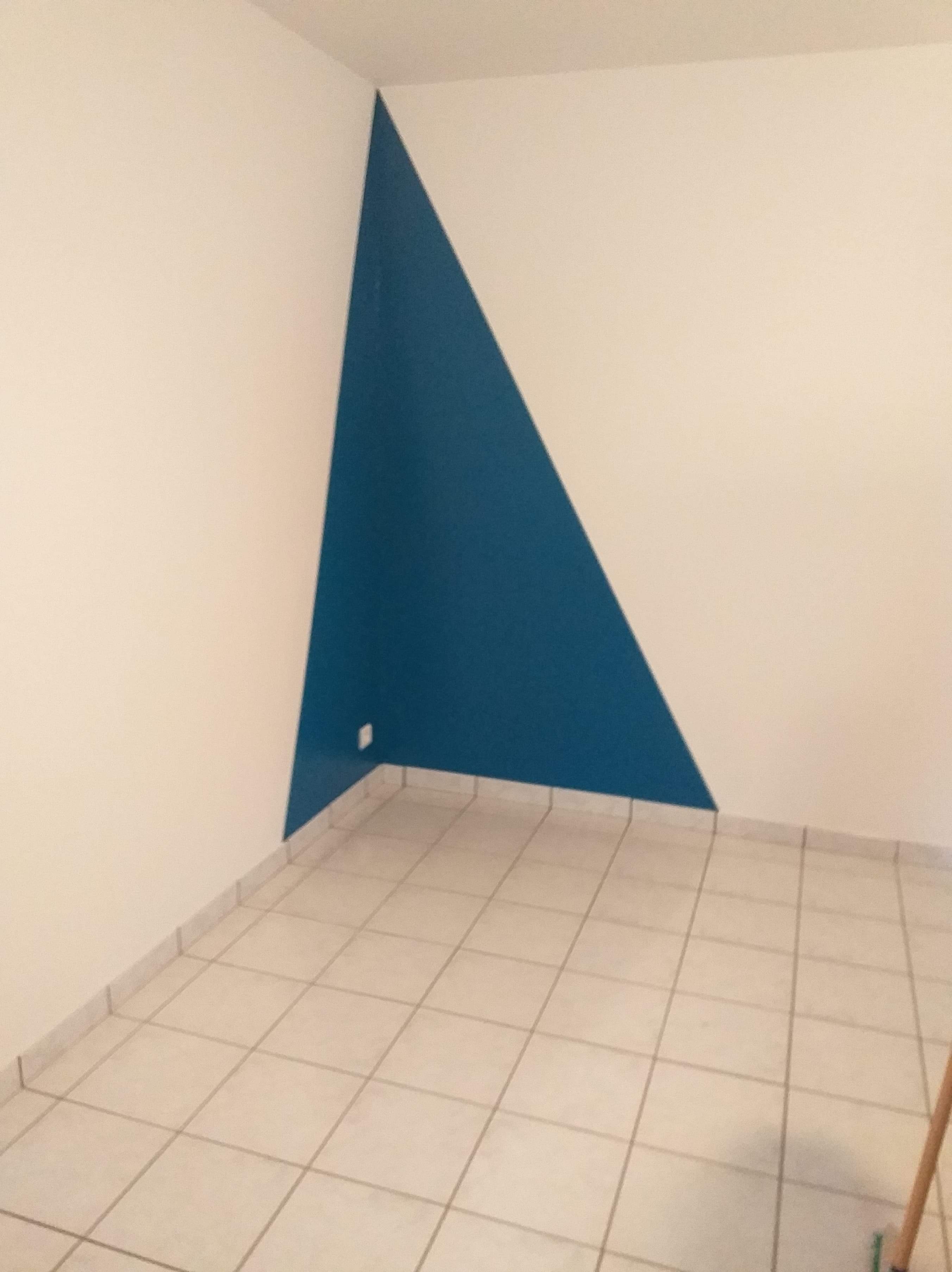 Peinture angle