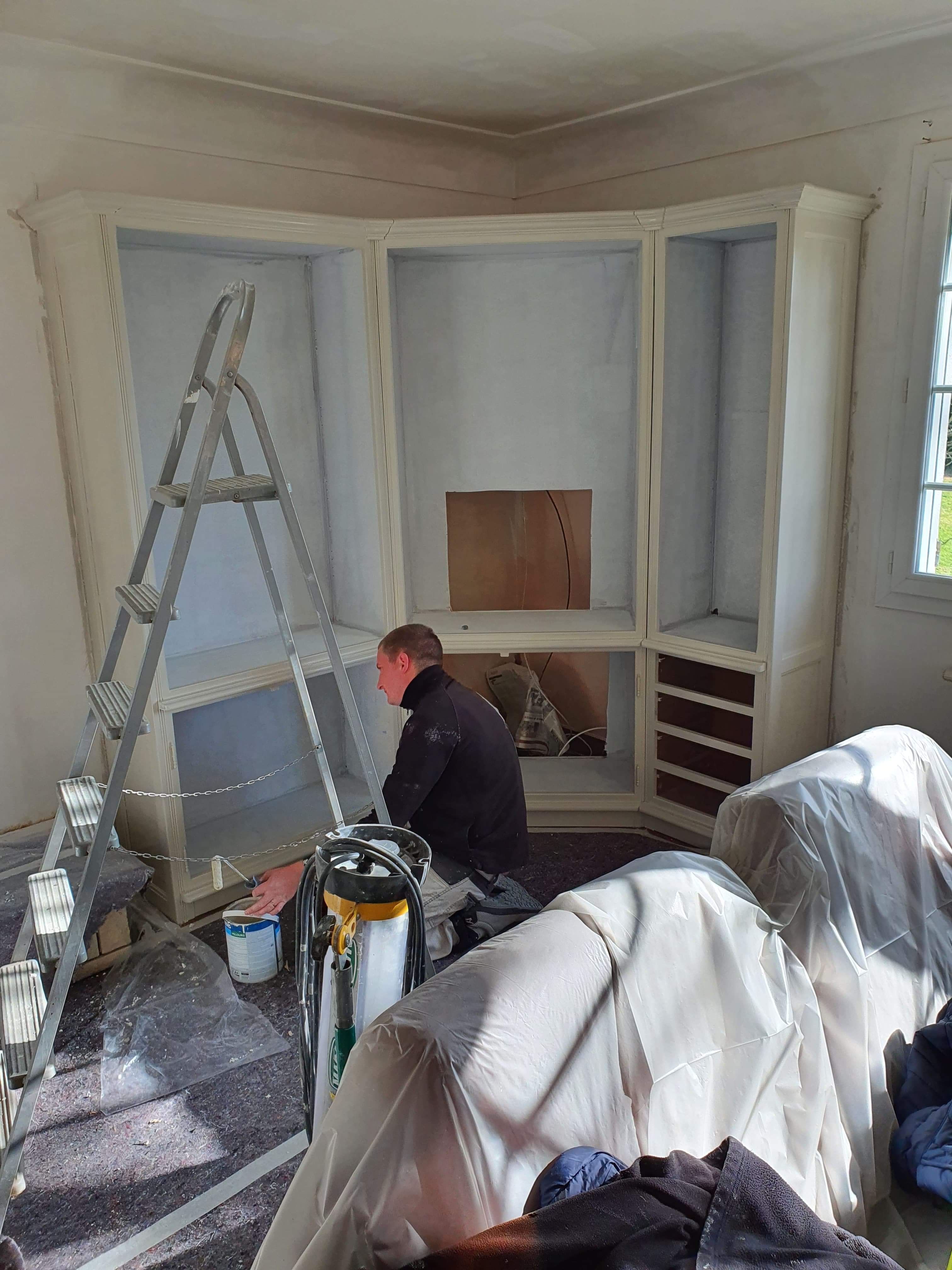 Peinture en cours